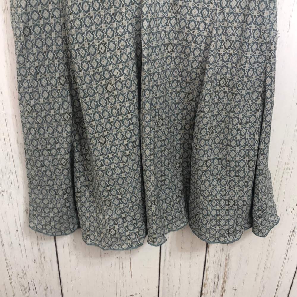 Sundance 100% Silk A line Full Skirt Sz 6 - Picture 5 of 7